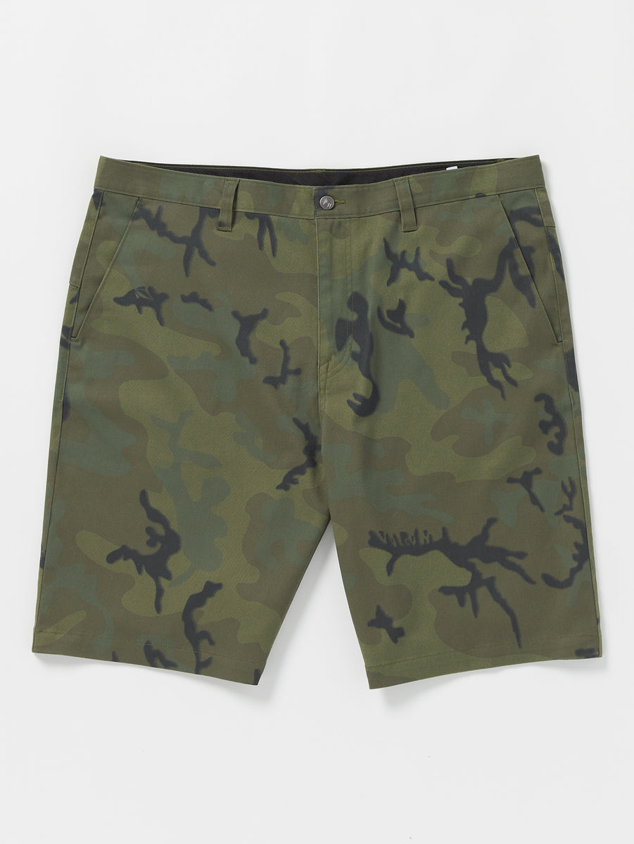 Vmonty Stretch Shorts - Green Combo