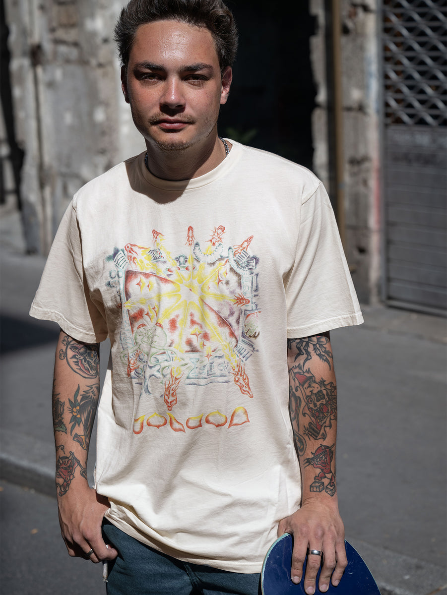 Sam Ryser T-shirt - OFF WHITE - Men - Volcom EUROPE – Volcom Europe