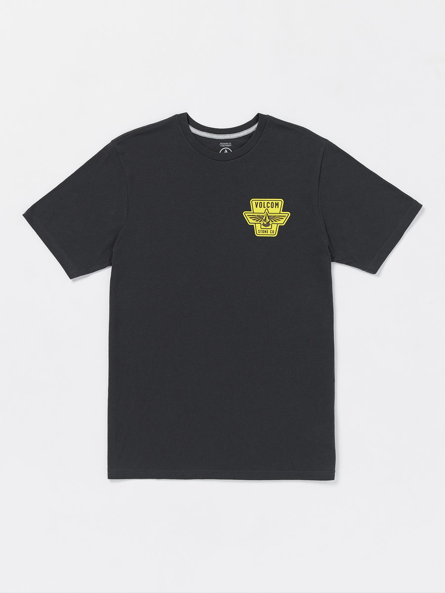 Wing It Short Sleeve Tee - Washed Black Heather