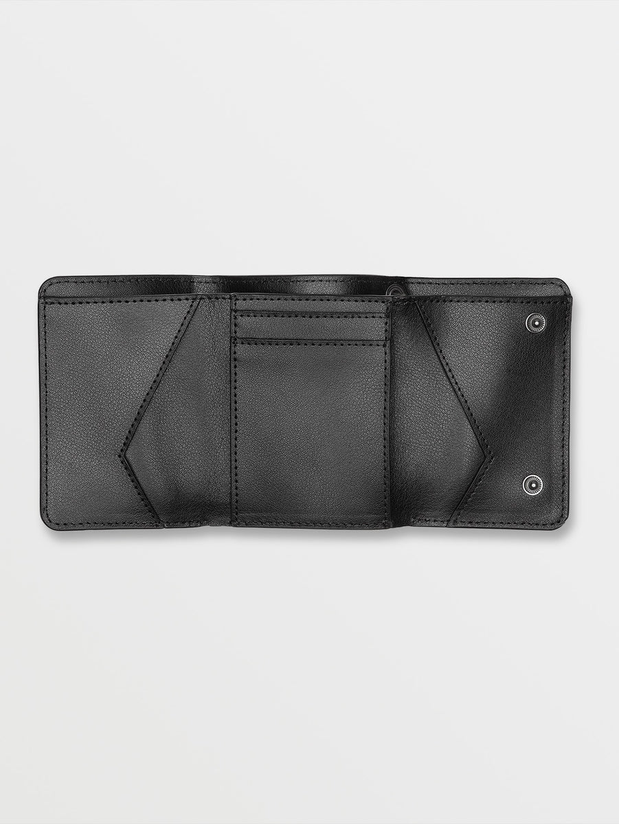 Pistol Leather Wallet - Black