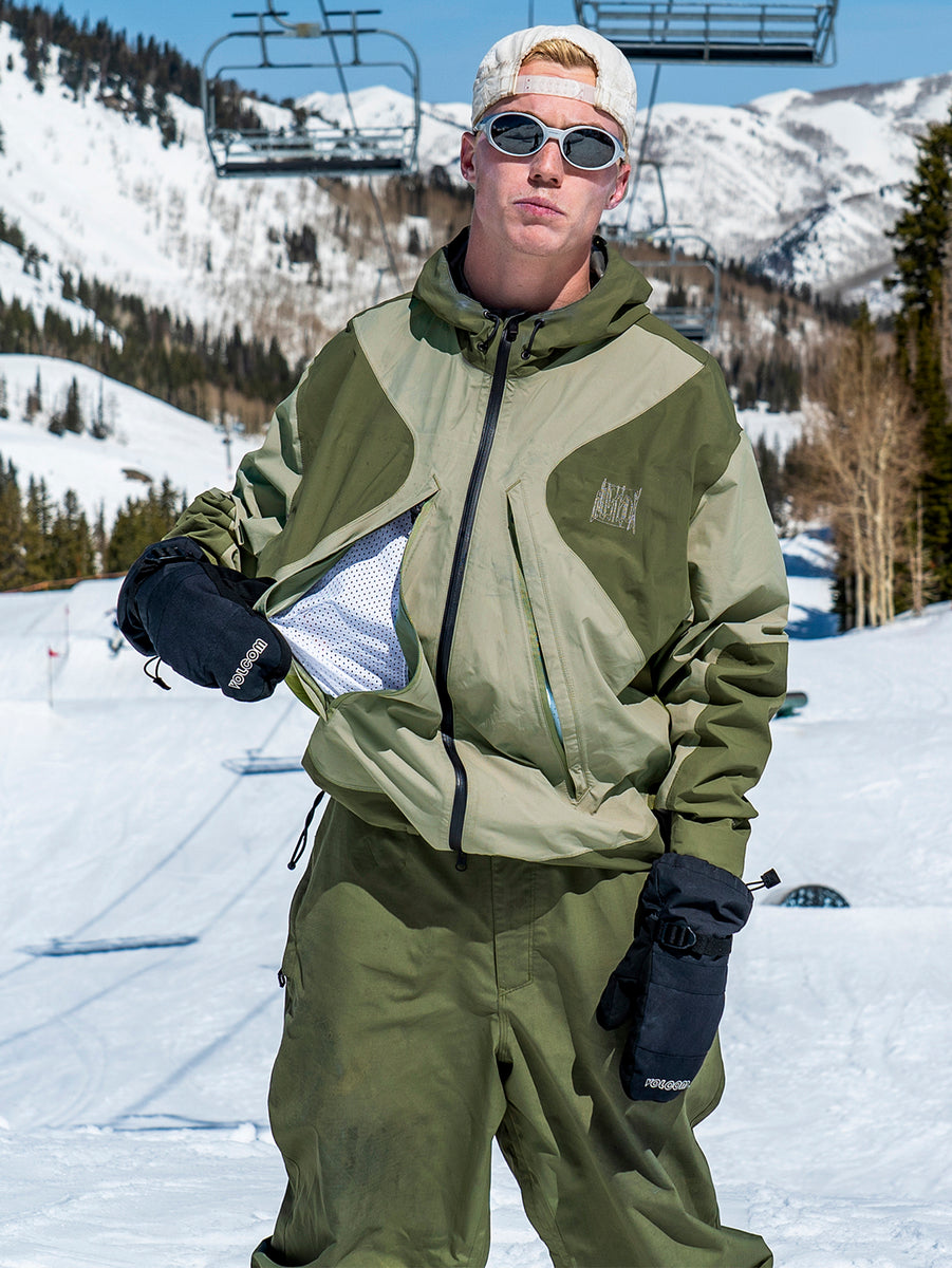 Feeltoogood Gore-Tex Jacket - Light Military – Volcom US