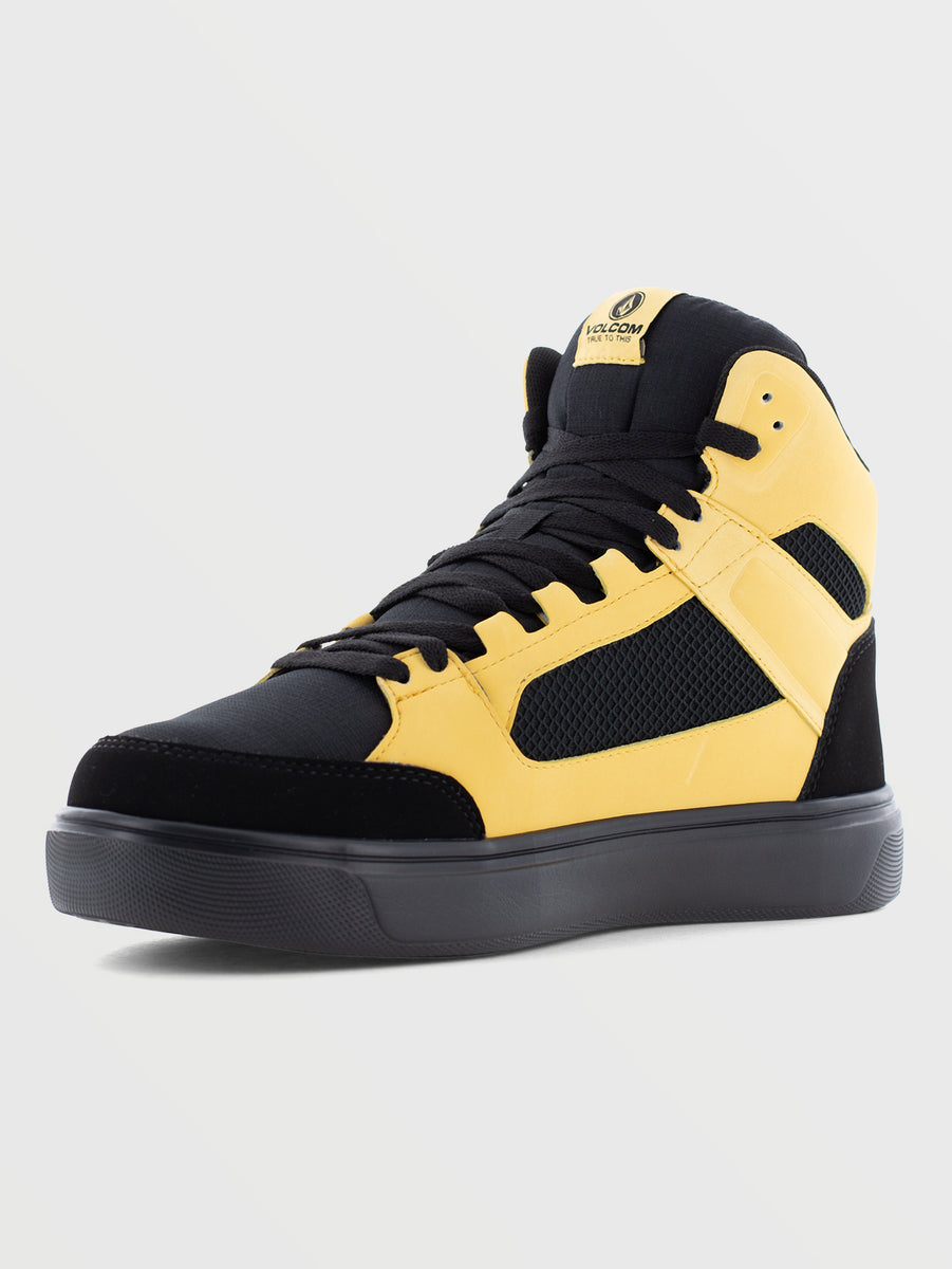 Volcom Workwear Evolve High Top Shoes - Black – Volcom US