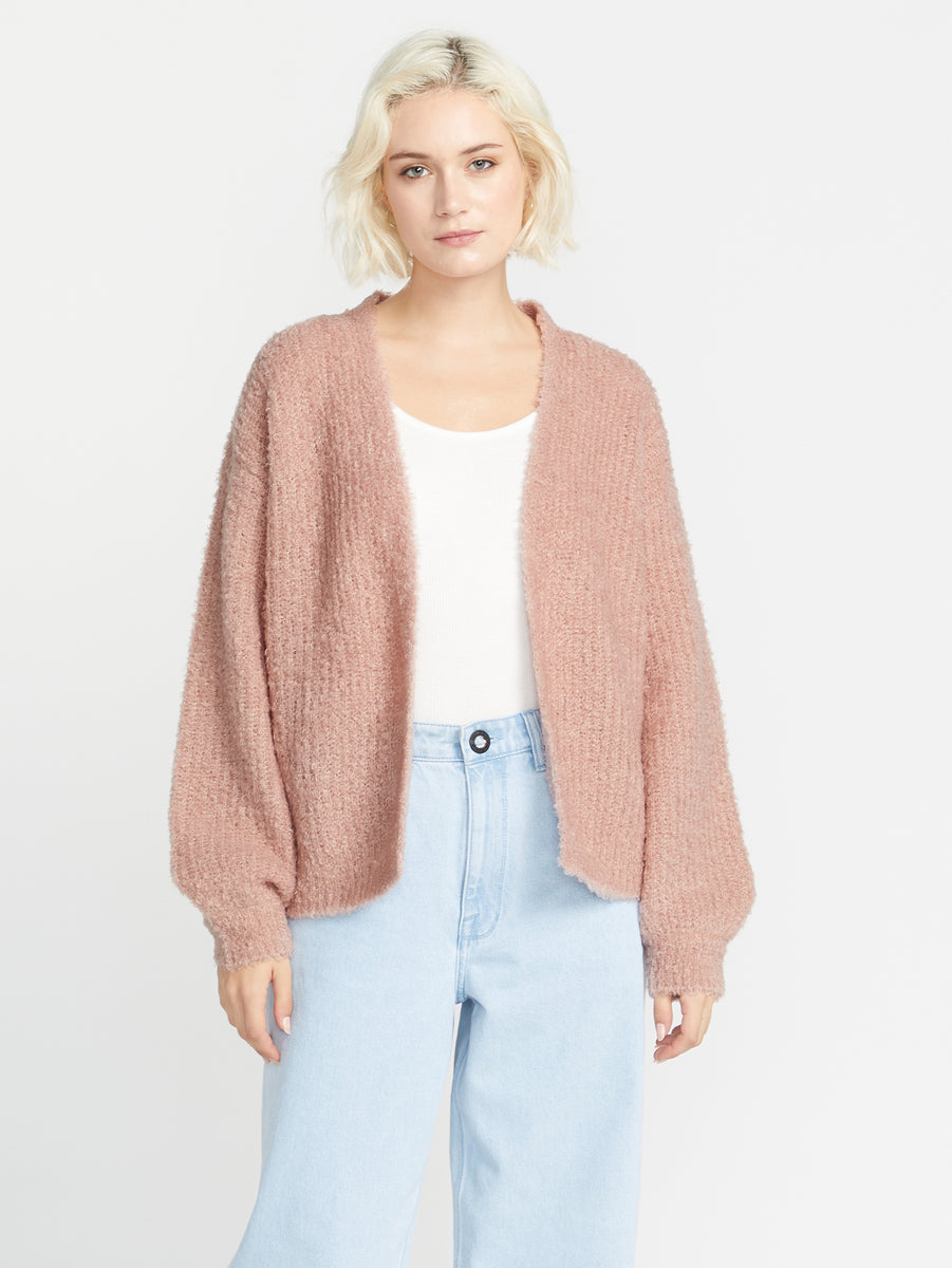 Ecostone Beach Cardigan - Winter Orchid