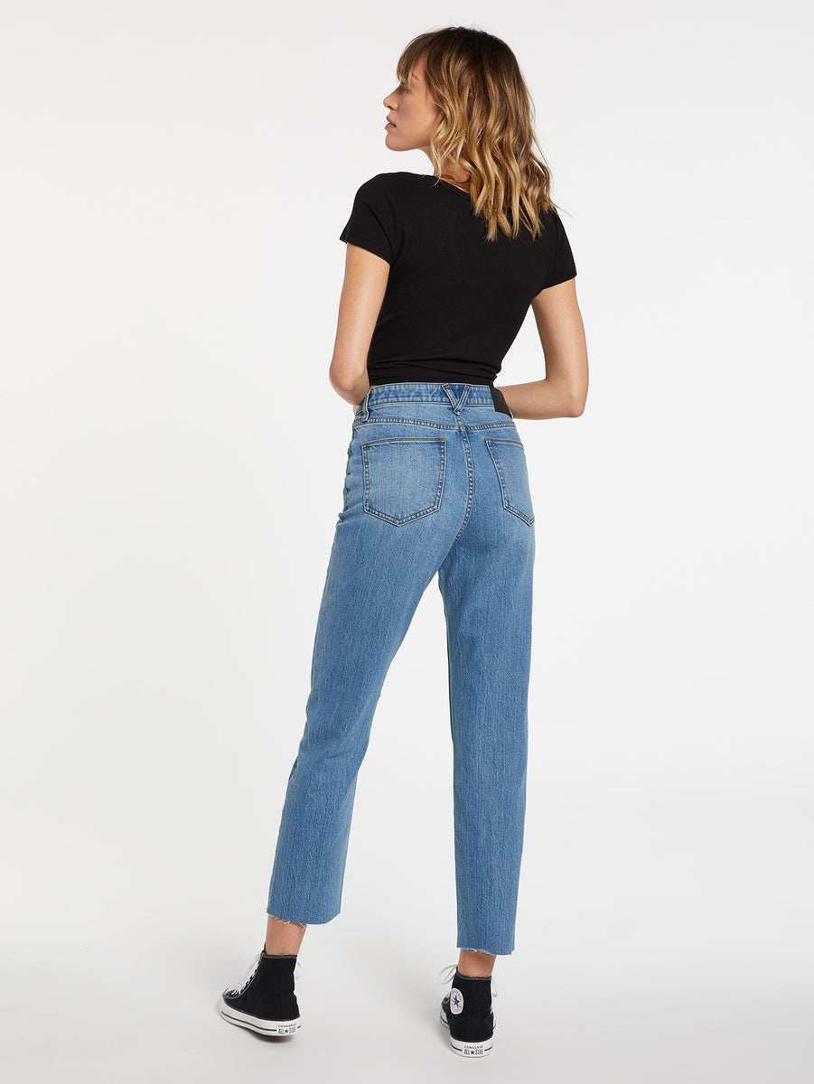 – Stoned Jeans US Straight Blue - Ash Volcom