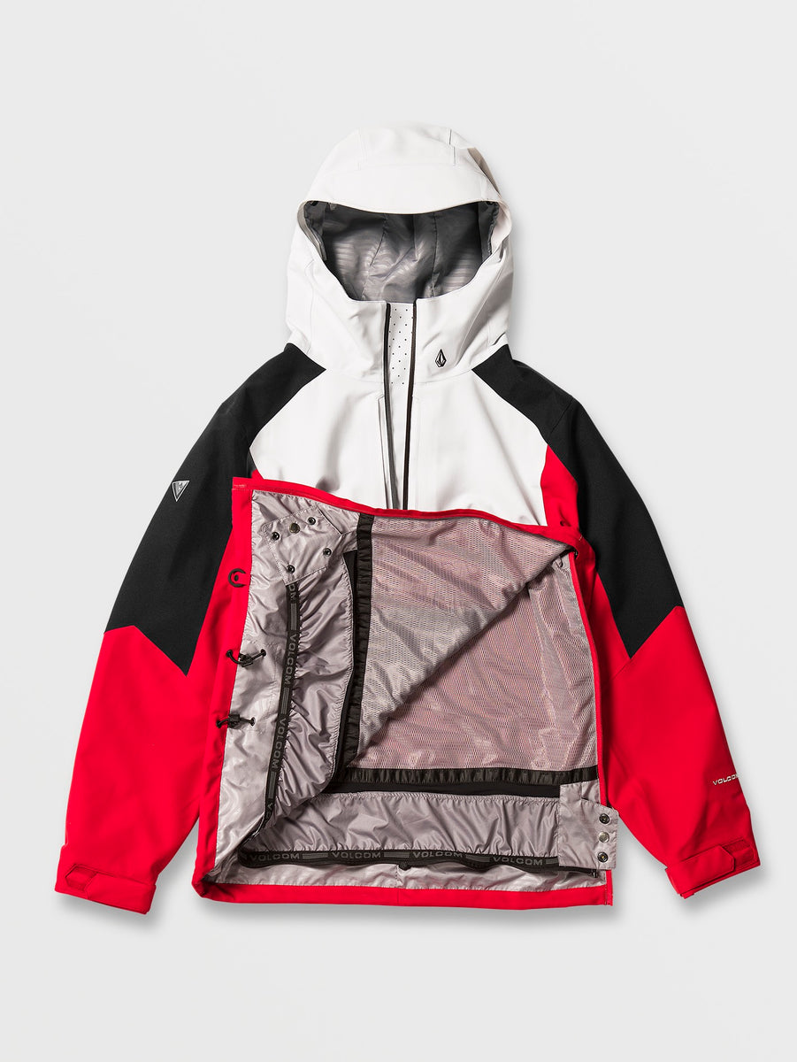 Mens Brighton Pullover Jacket - Red – Volcom US