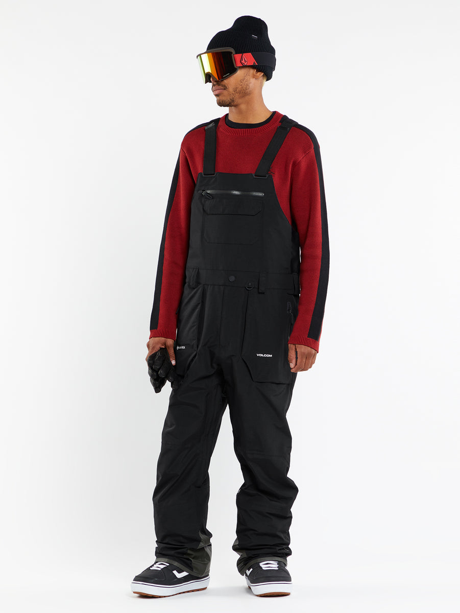 Mens Rain Gore-Tex Bib Overalls - Black – Volcom US