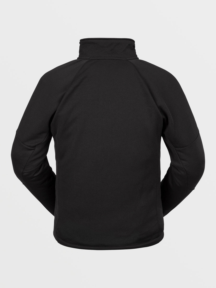 Mens Tech Fleece Pullover - Black