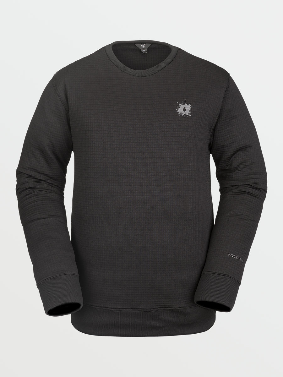 Mens Mens Polartec Crew Fleece - Black (2022) – Volcom US