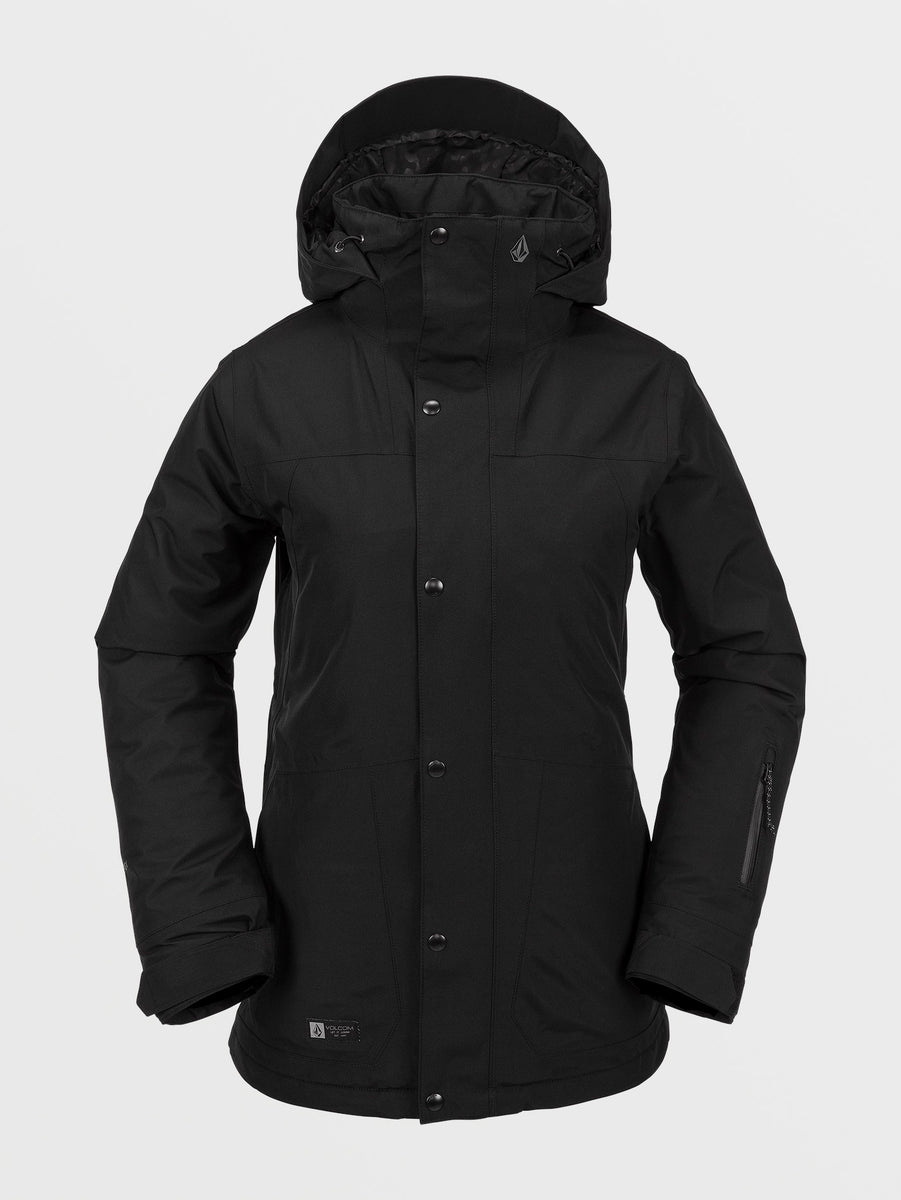 Womens Ell Insulated Gore-Tex Jacket - Black – Volcom US