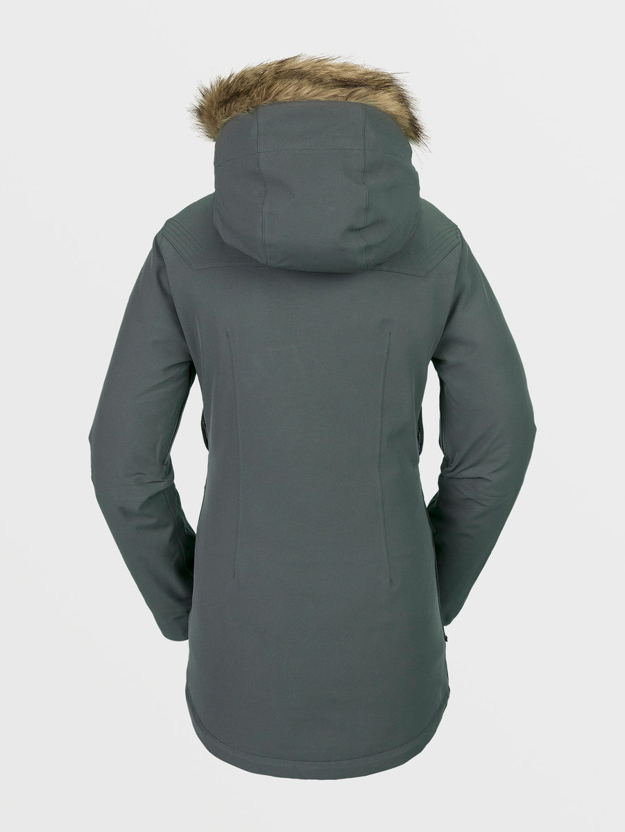 Womens Shadow Insulated Volcom Jacket – - US Eucalyptus