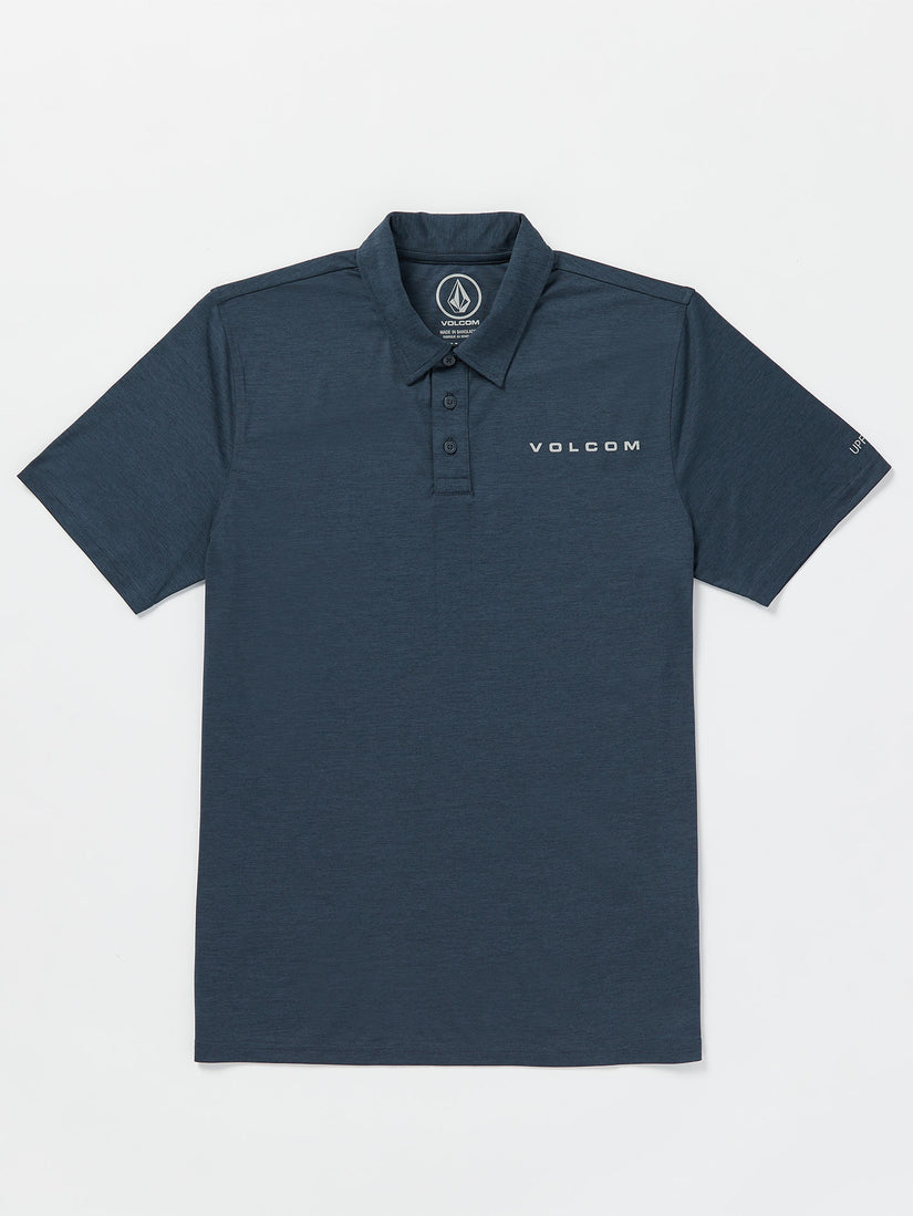 Hodad Polo Short Sleeve Shirt - Navy Paint