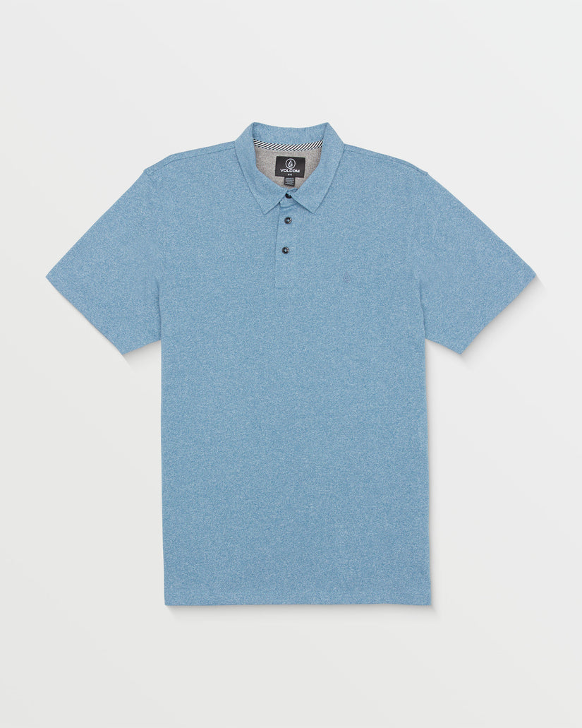 Wowzer Polo Short Sleeve Shirt - Blue Rinse