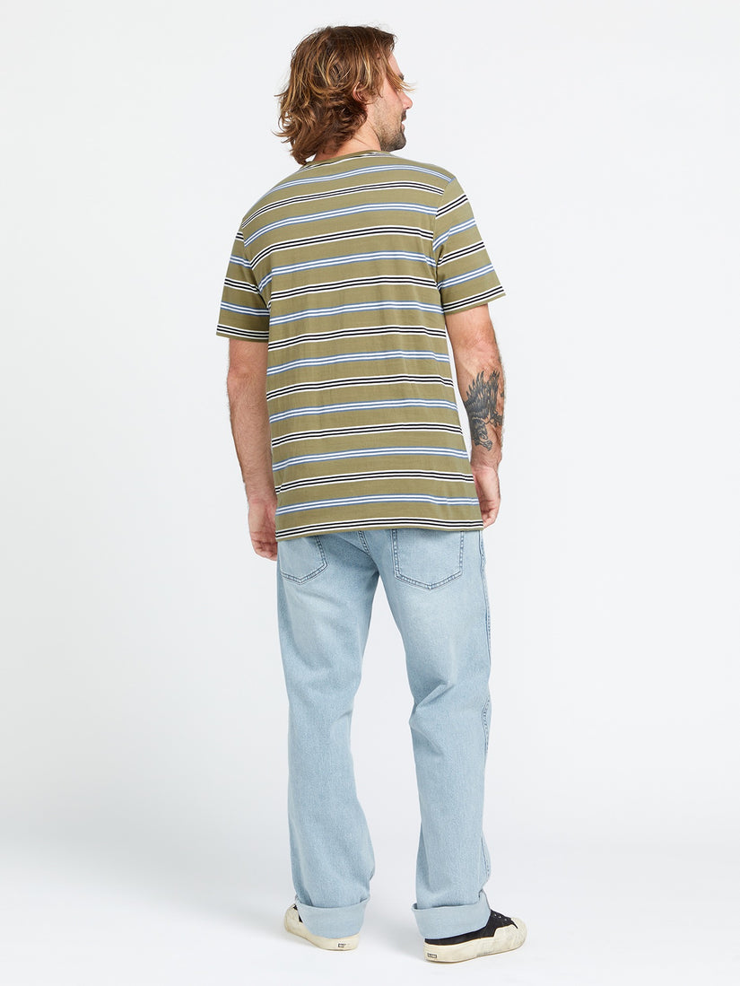 Bongo Crew Short Sleeve Shirt - Thyme Green