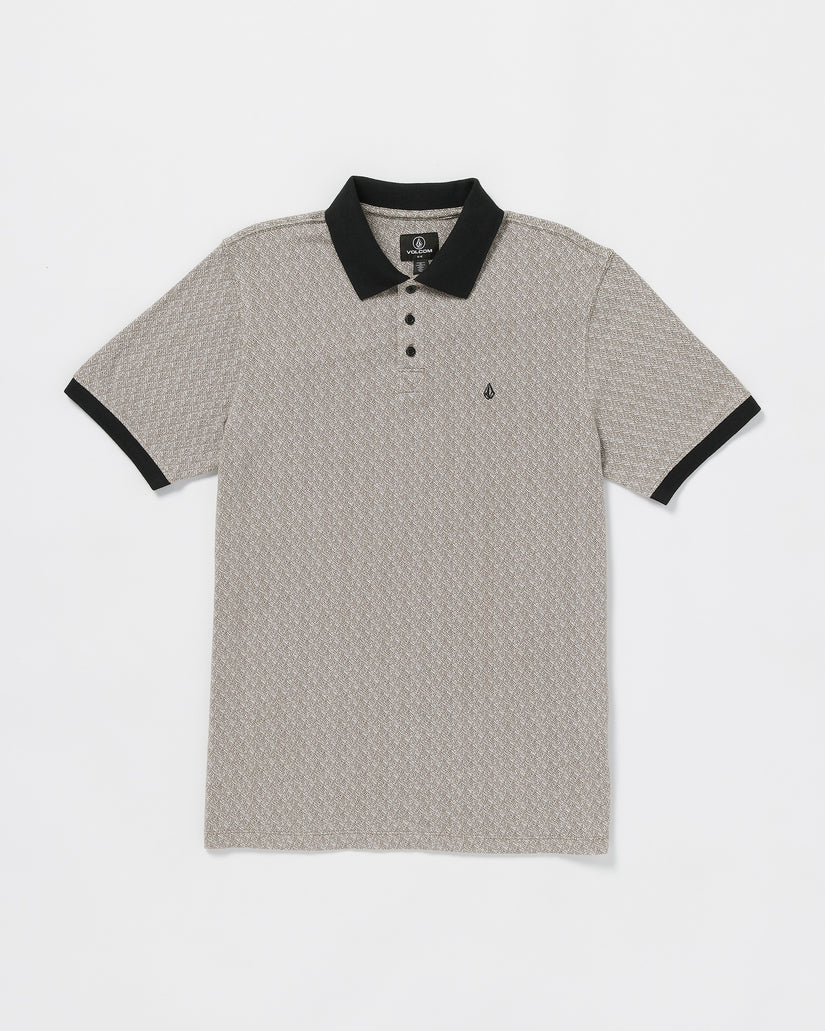 Natural Stone Polo Short Sleeve Shirt - Teak