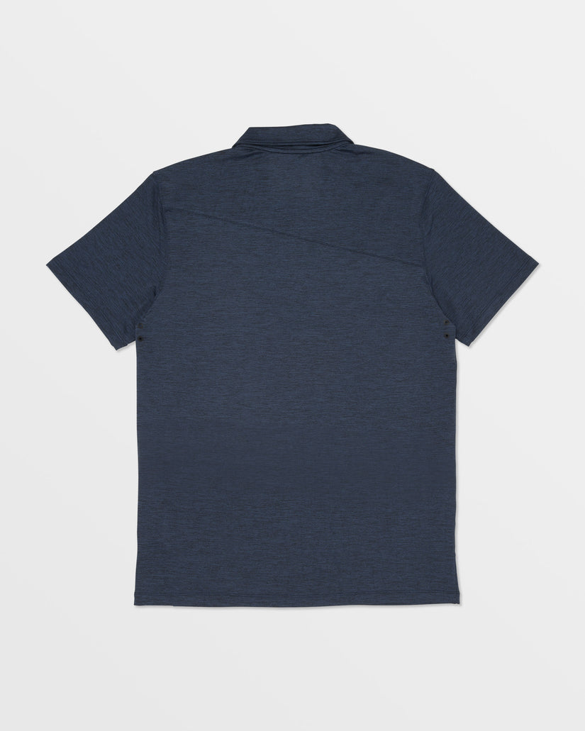 Hazard Pro Polo Short Sleeve Shirt - Navy Heather