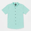 Date Knight Short Sleeve Shirt - Crete Blue