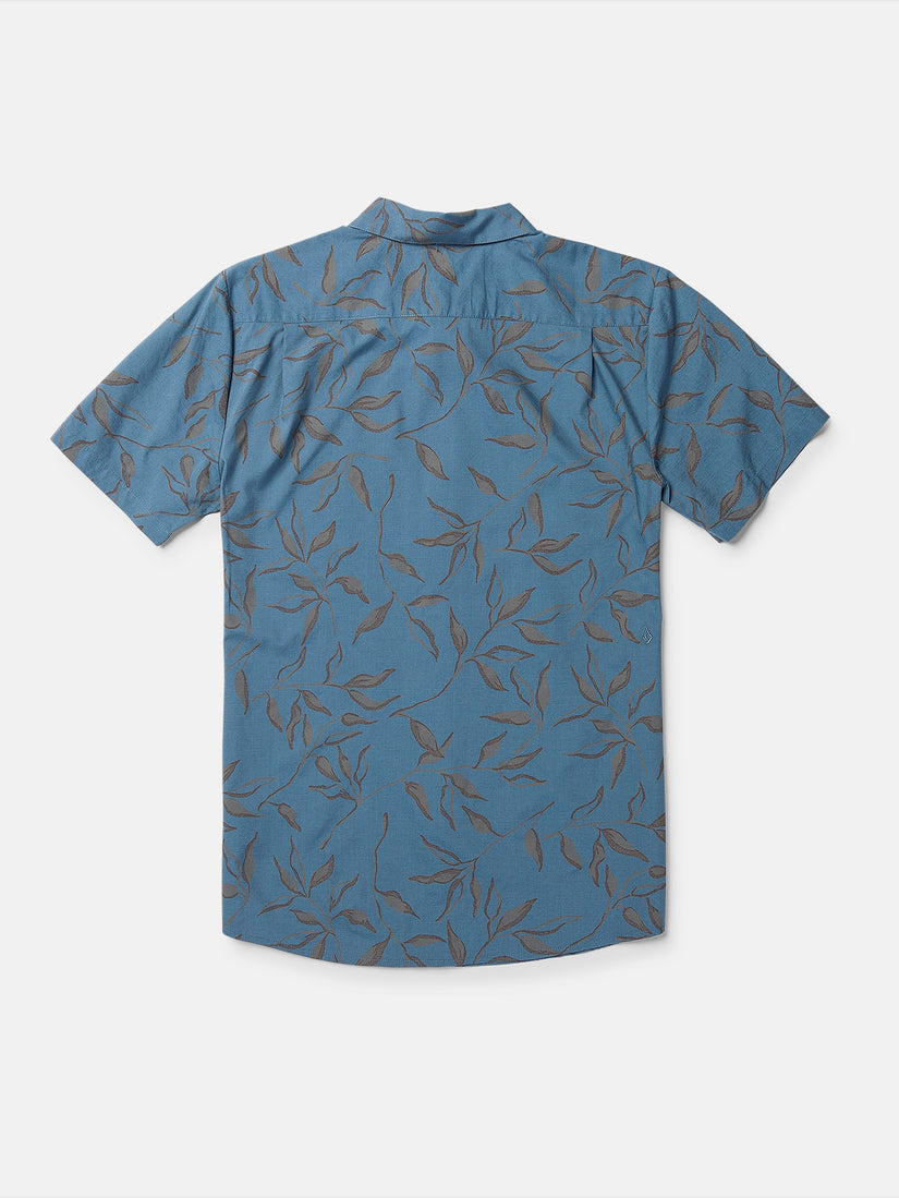 Stone Mash Short Sleeve Shirt - Stone Blue