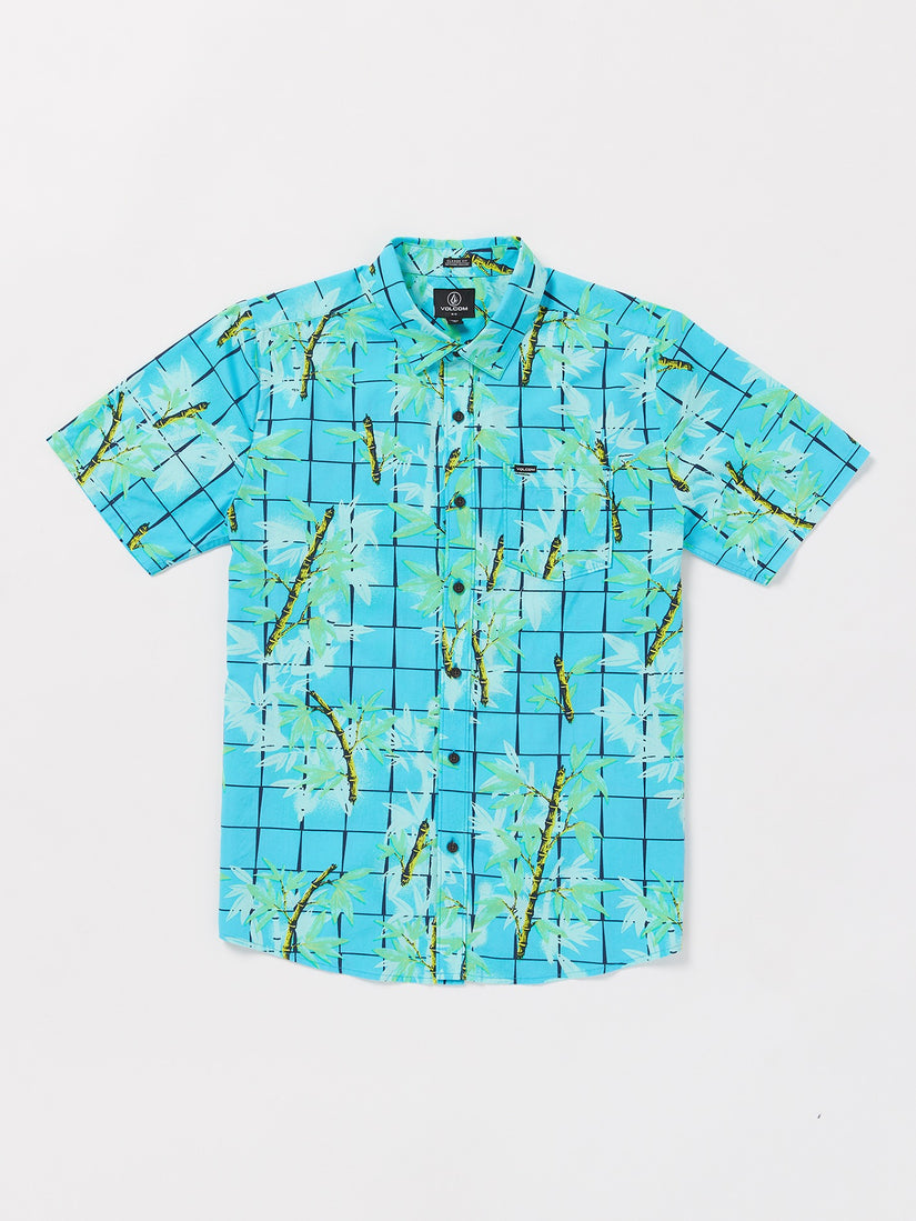 Bamboozeled Floral Short Sleeve Shirt - Clearwater