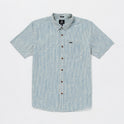 Scaler Stone Woven Short Sleeve Shirt - Dirty White