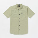 Bankstone Woven Short Sleeve Shirt - Green Tea