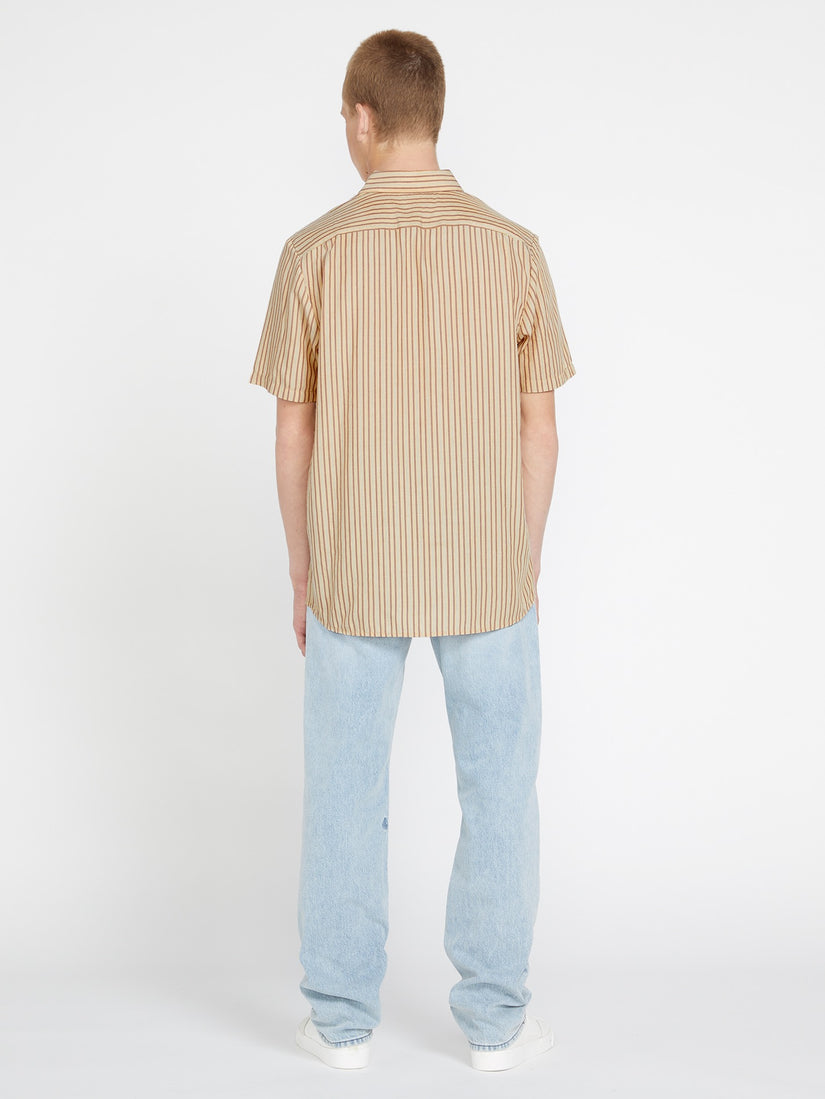 Barstone Woven Short Sleeve Shirt - Grain