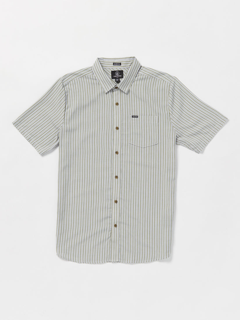 Barstone Woven Short Sleeve Shirt - Tower Grey