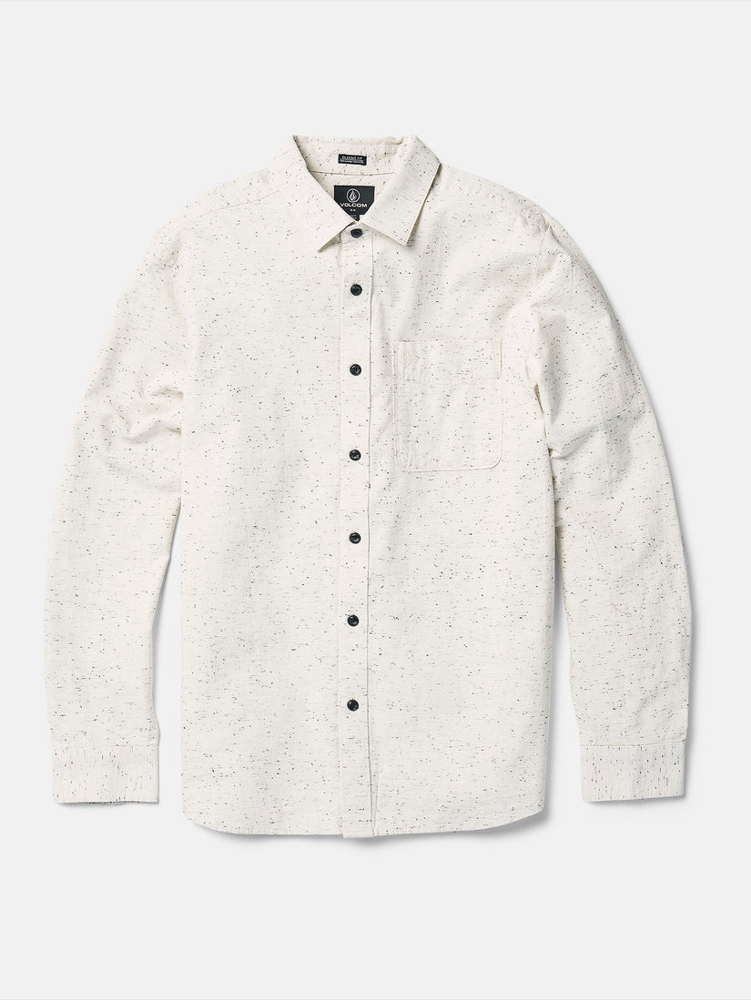 Date Knight Long Sleeve Shirt - Off White