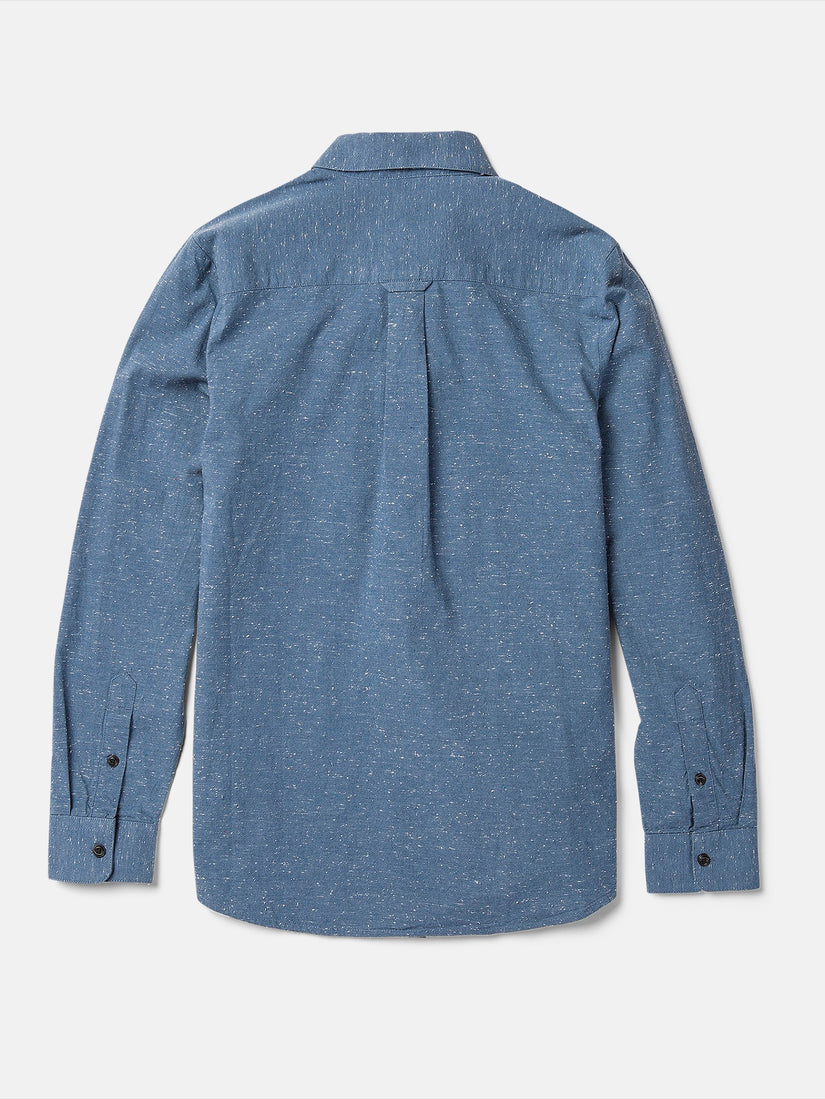 Date Knight Long Sleeve Shirt - Stone Blue