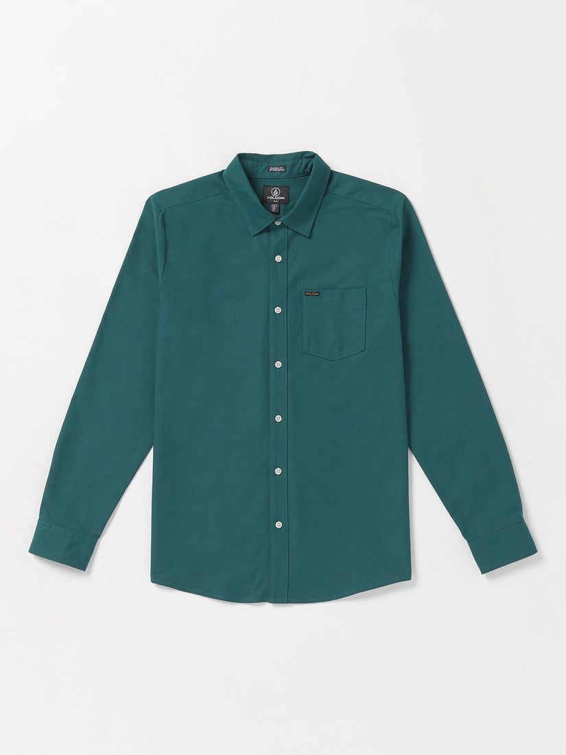 Veeco Oxford Long Sleeve Shirt - Ranger Green