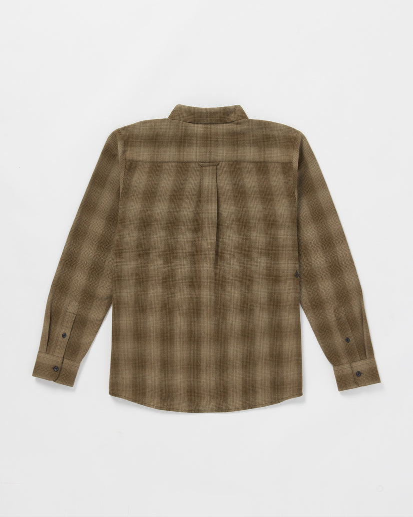 Shadowstone Flannel Long Sleeve Shirt - Dark Earth