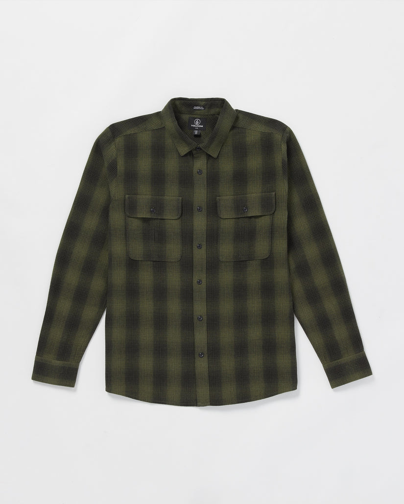 Shadowstone Flannel Long Sleeve Shirt - Winter Moss