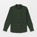 Veeco Oxford Long Sleeve Shirt - Dark Forest