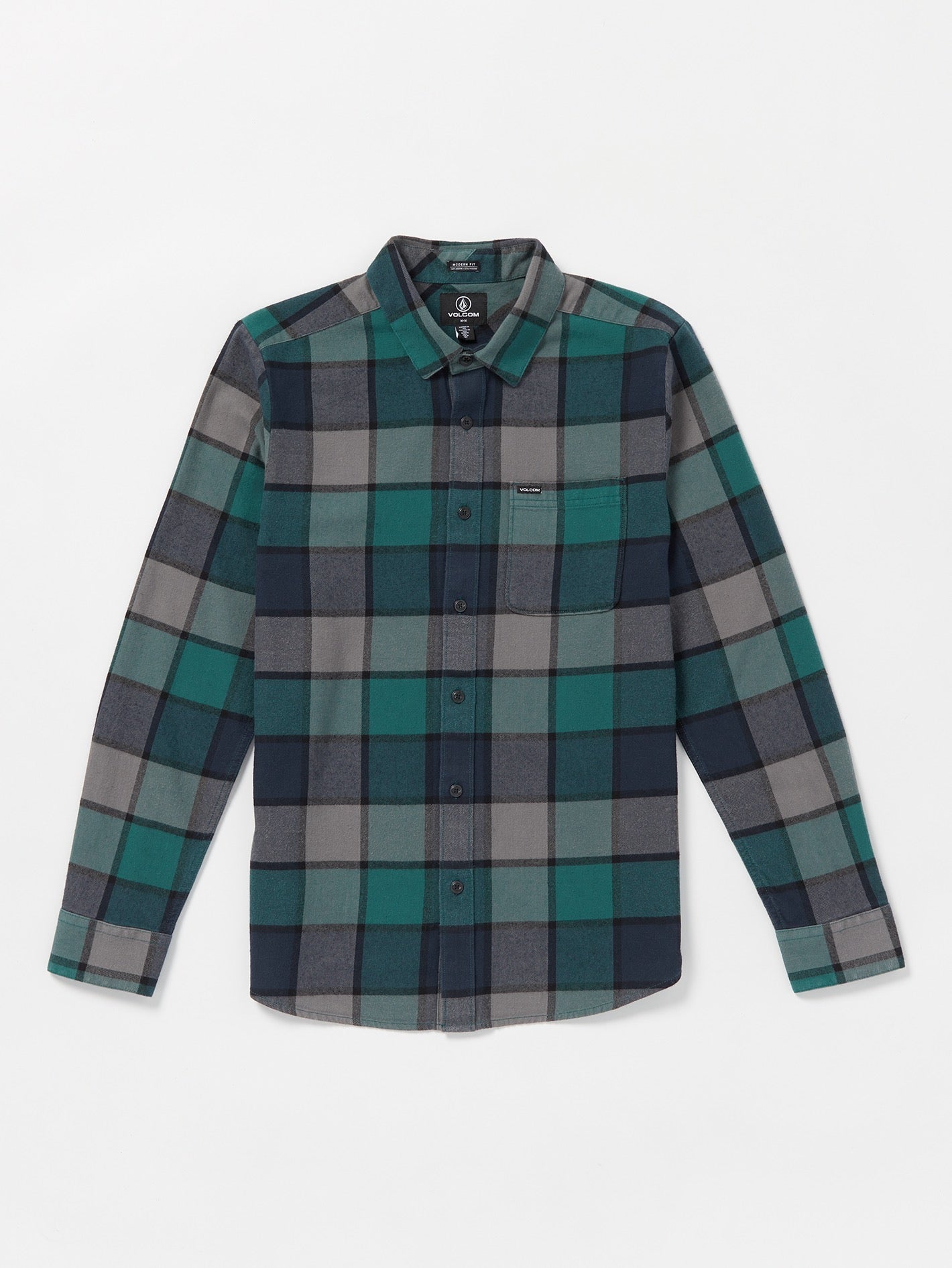 Caden Plaid Long Sleeve Shirt - Navy