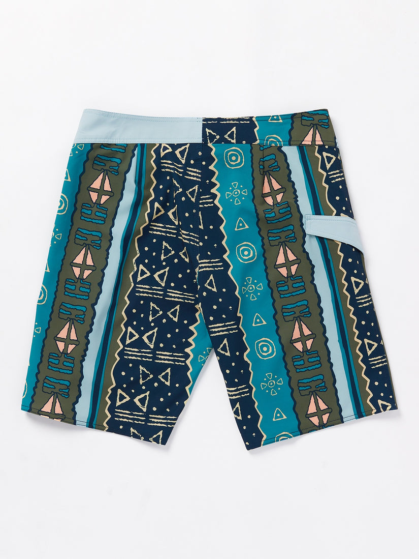 Lido Print Mod-Tech Trunks - Ocean Teal