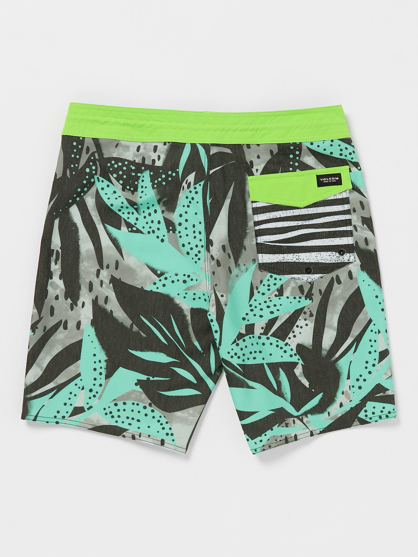 Waterside Floral Stoney Trunks - Dusty Aqua – Volcom US