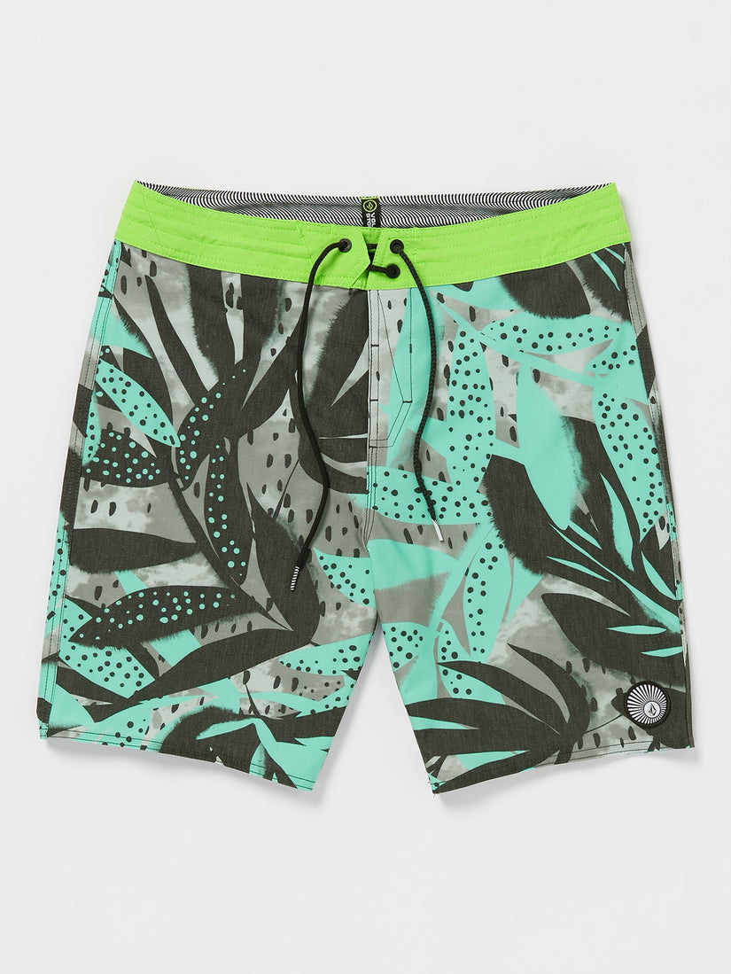 Waterside Floral Stoney Trunks - Dusty Aqua – Volcom US