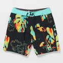 Paradise Bound Mod-Tech Boardshorts - Black