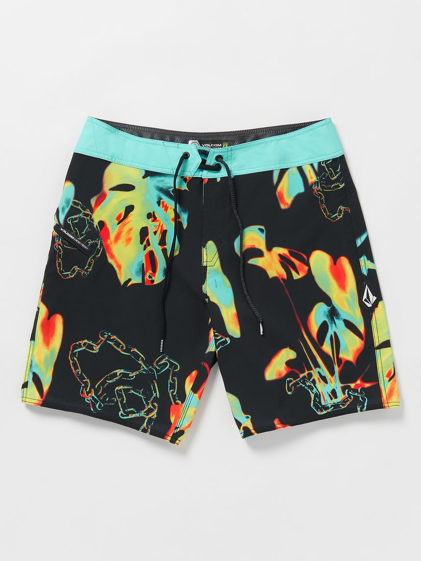 Paradise Bound Mod-Tech Boardshorts - Black