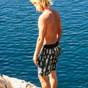 Shaken Stirred Stoney Boardshorts - Black