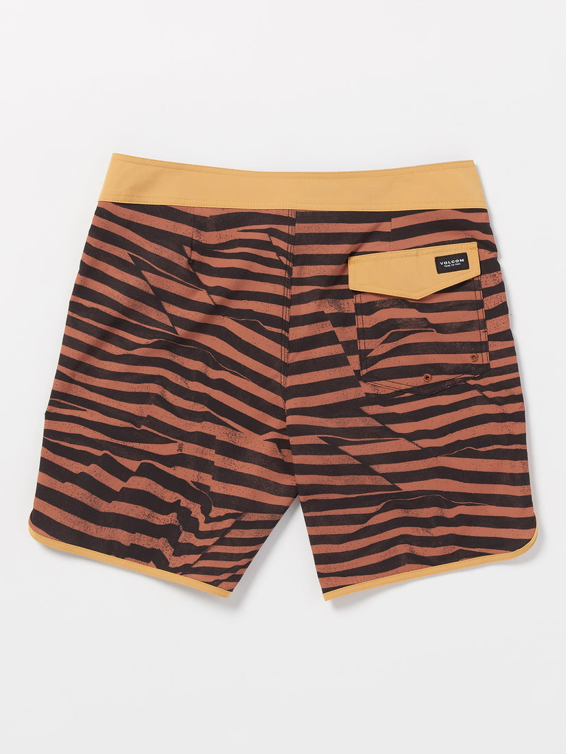 Funday Scallop Mod-Tech Boardshorts - Rust