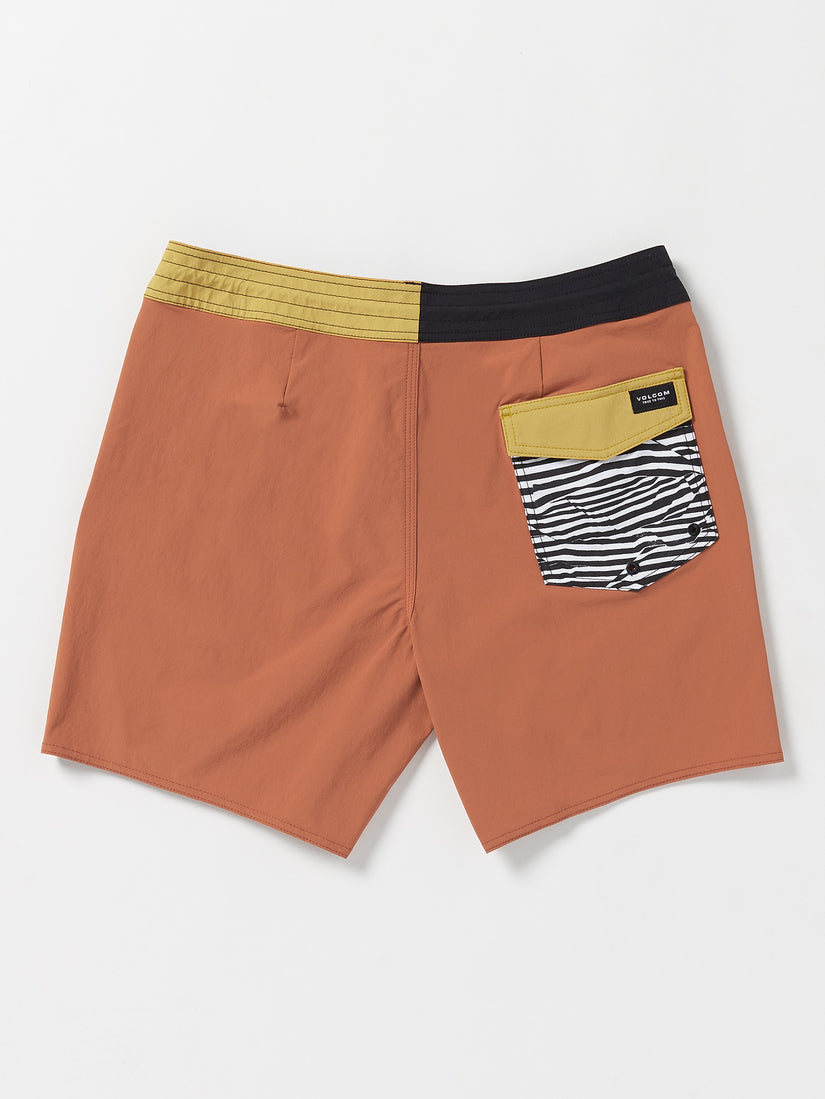 About Time Liberators Boardshorts - Rust