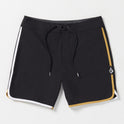 Lido Liberators Scallop Boardshorts - Black