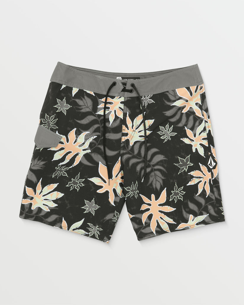 Floral Motion Mod-Tech Trunks - Black