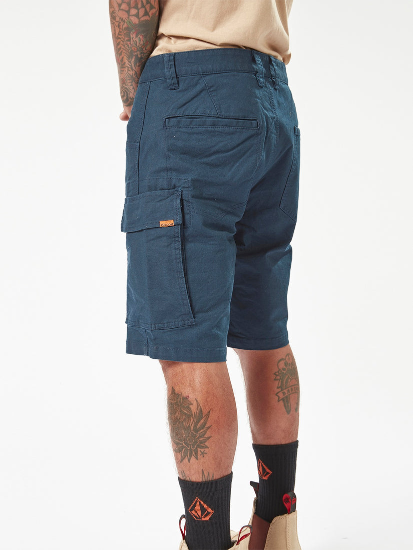 Volcom Workwear Caliper Work Shorts - Navy