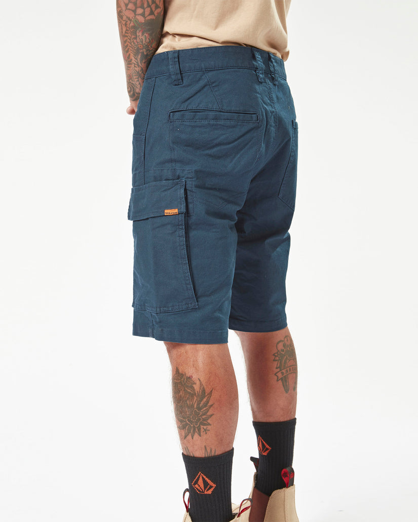 Volcom Workwear Caliper Work Shorts - Navy