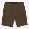 Frickin Modern Stretch Chino Shorts - Dark Earth