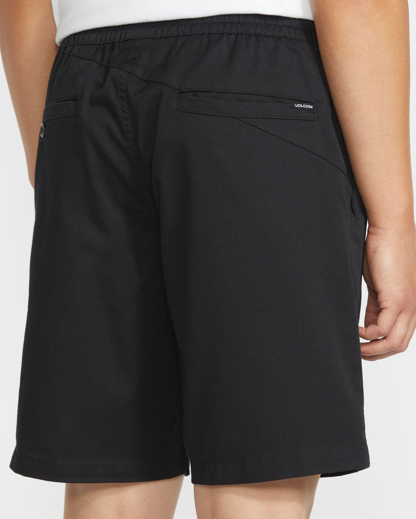 Frickin Elastic Waist Shorts - Black