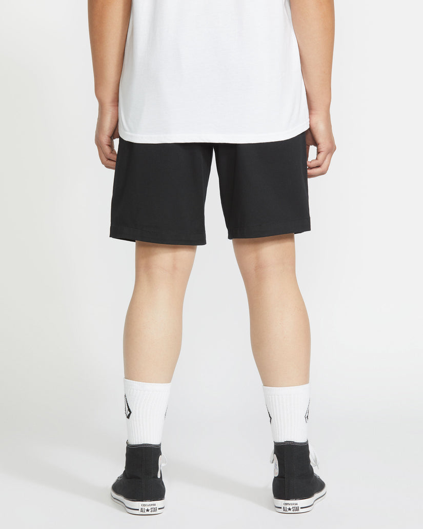 Frickin Elastic Waist Shorts - Black