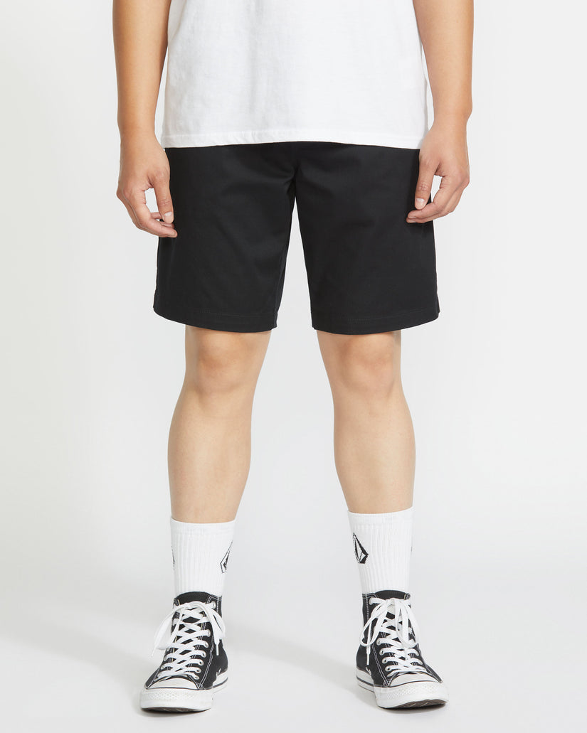 Frickin Elastic Waist Shorts - Black