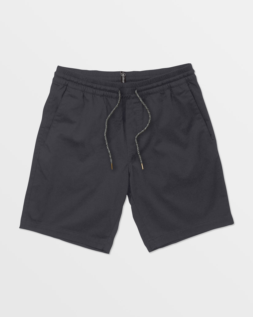 Frickin Elastic Waist Shorts - Charcoal